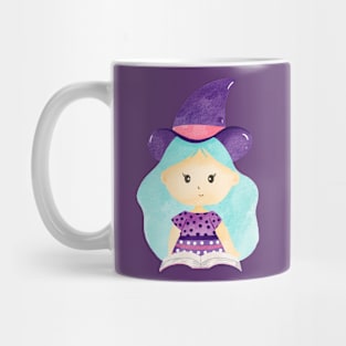 Cute Halloween Witch Mug